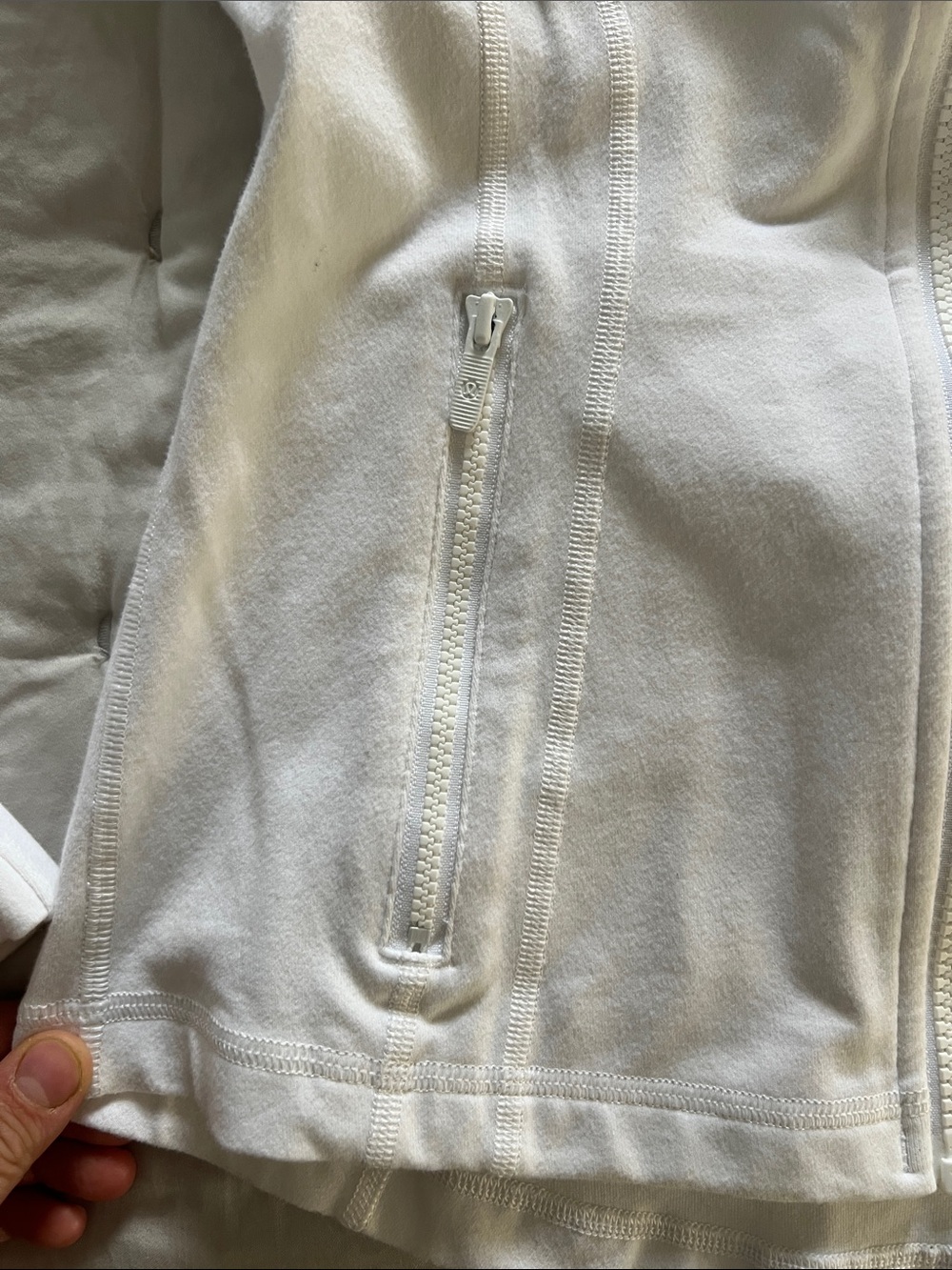 Lululemon White Define Jacket - Picture 3 of 6